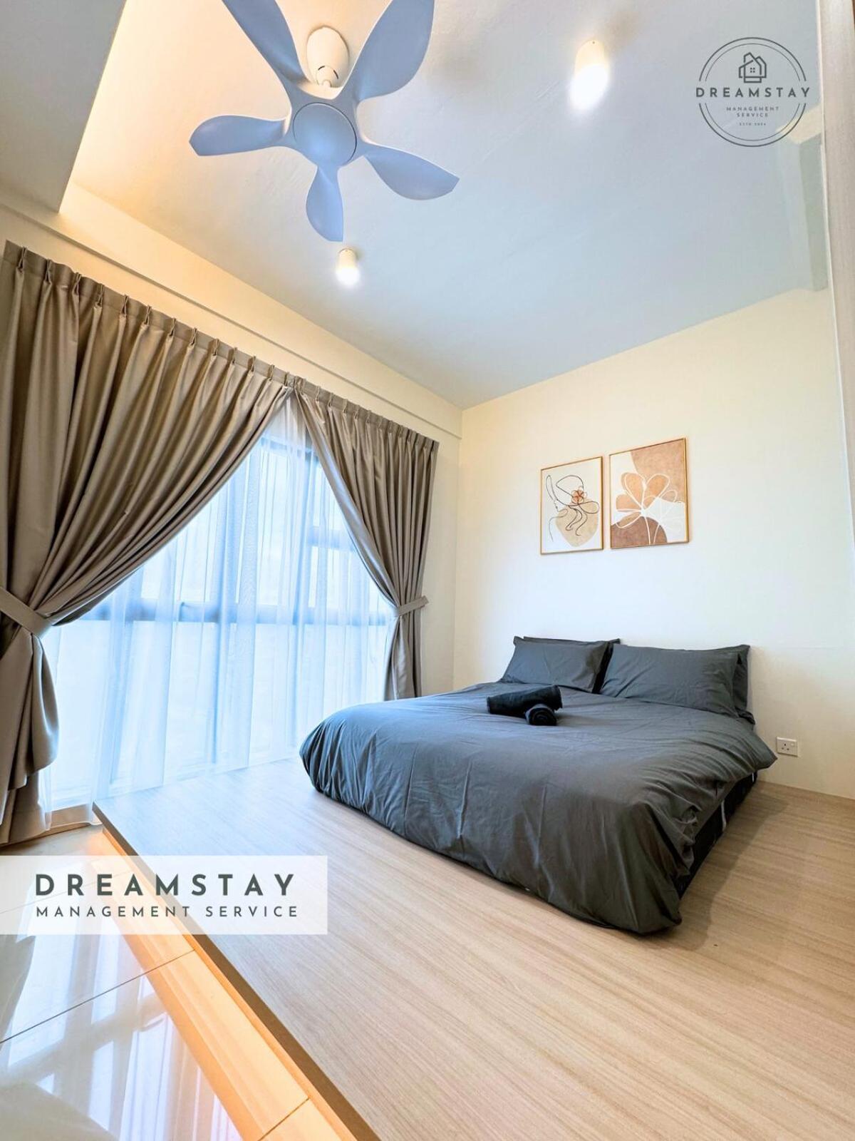 Pangsapuri Masai Cozy Homestay-4pax-2br-wifi-tv *